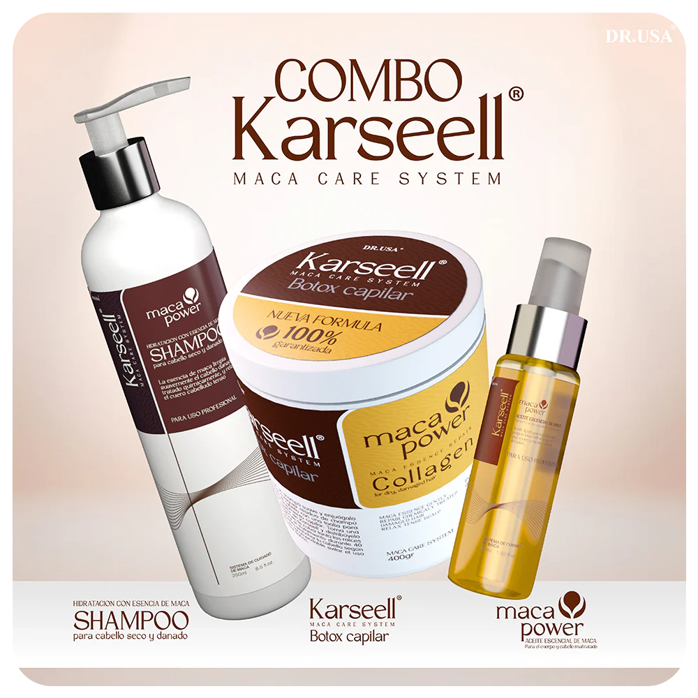 Combo Karseell – Hidratación Profunda y Reparación Total