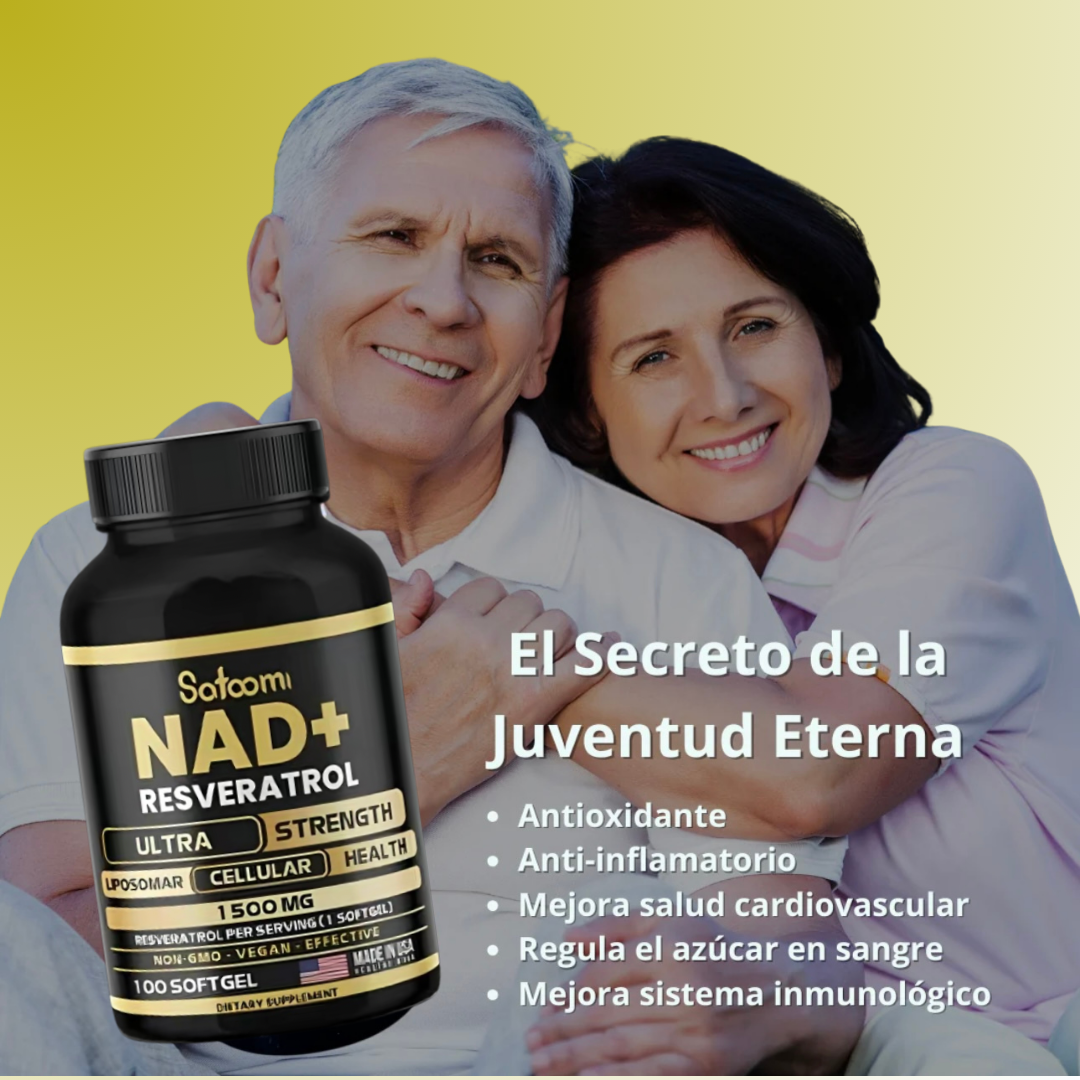 Nad+Resveratrol- Activa tu cuerpo, mente y el brillo a tu piel(2 X S/.135)