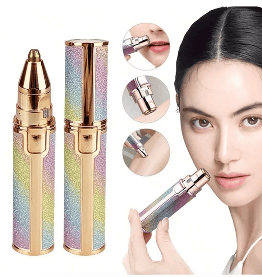 Depilador Facial y de Cejas 2 en 1 – Precisión Rápida y Cómoda