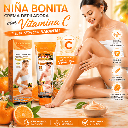 Crema depiladora, Piel de Seda en minutos