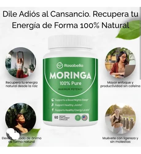 Moringa 100% pura y natural